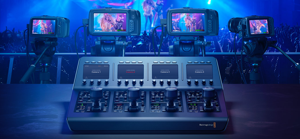 控制多臺 Blackmagic Pocket Cinema Camera