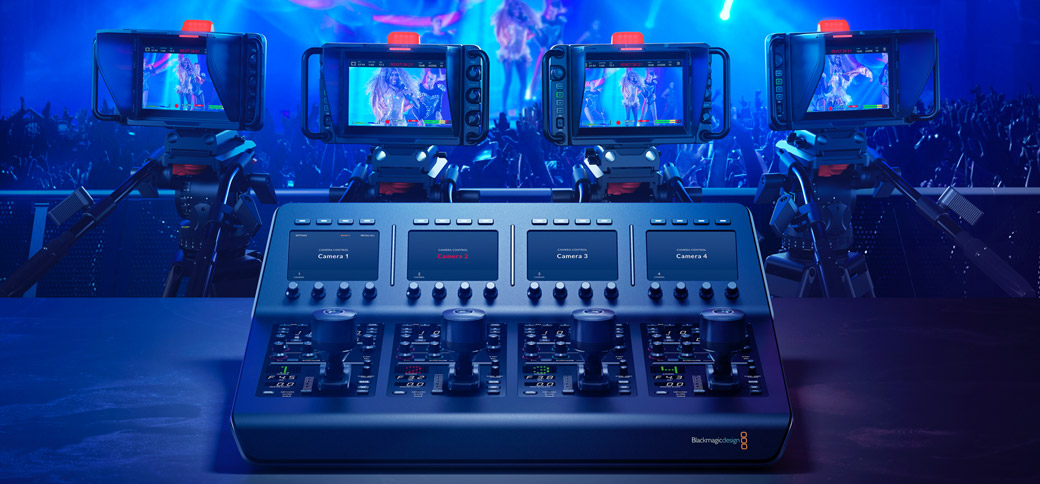 用ATEM Camera Control Panel 匹配多機位畫面
