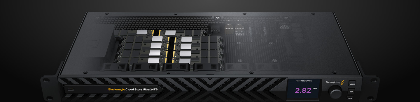 重新格式化Blackmagic Cloud Store Ultra，獲得RAID 5設定