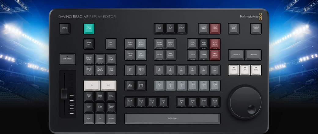 添加DaVinci Resolve Replay Editor