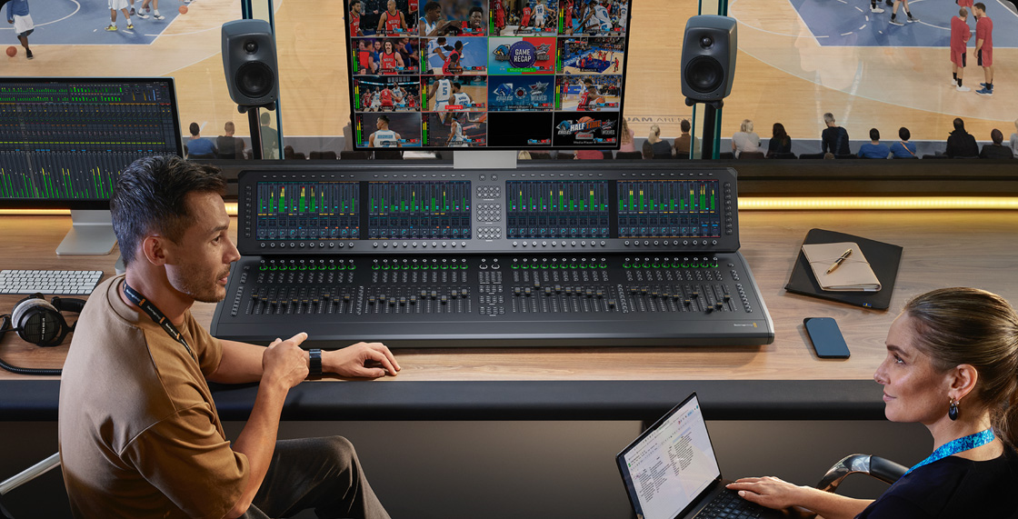 Fairlight Live Audio Panel