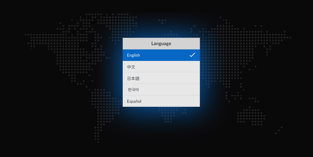 13種常用語言界面