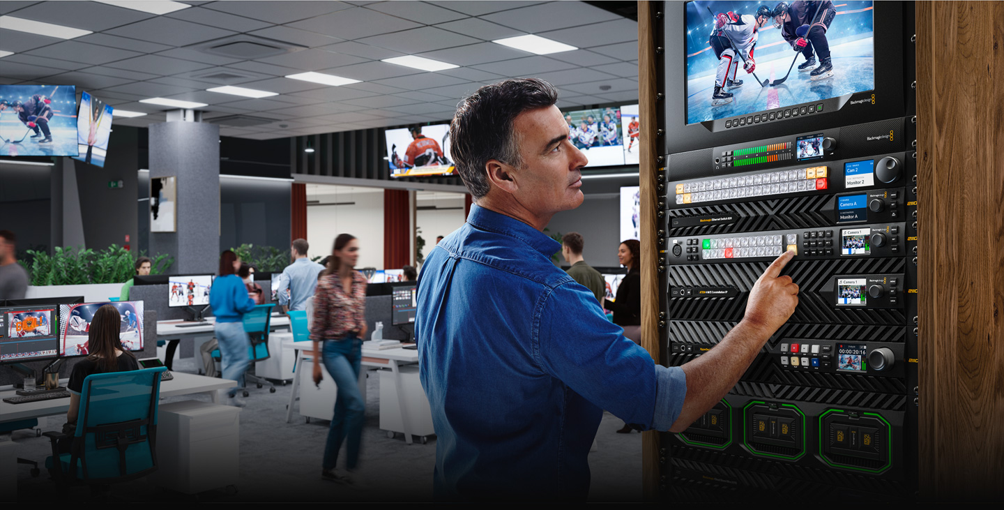 Blackmagic 2110 IP Converters