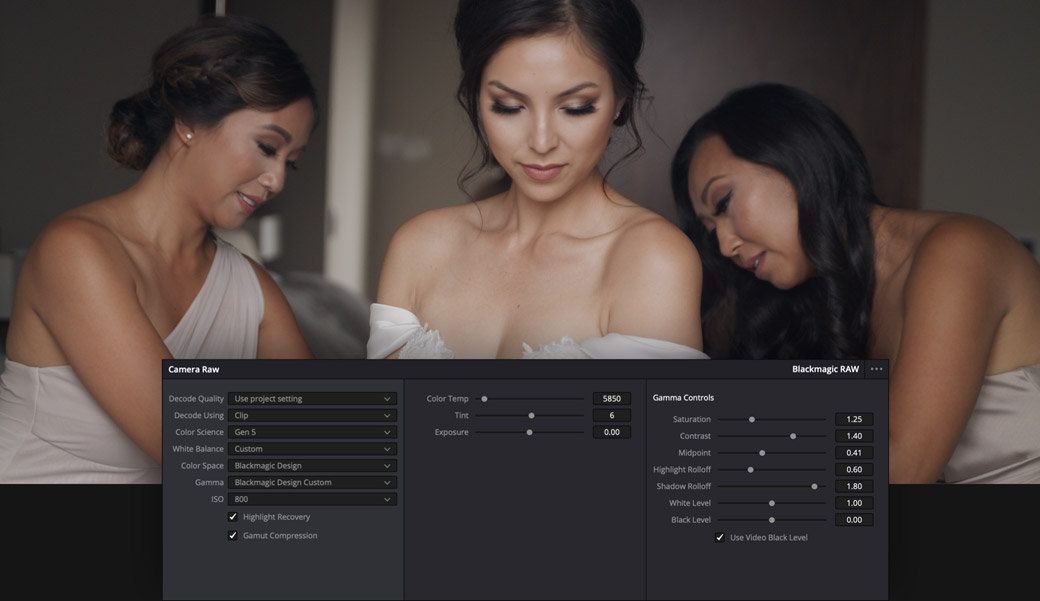 Blackmagic RAW專業品質