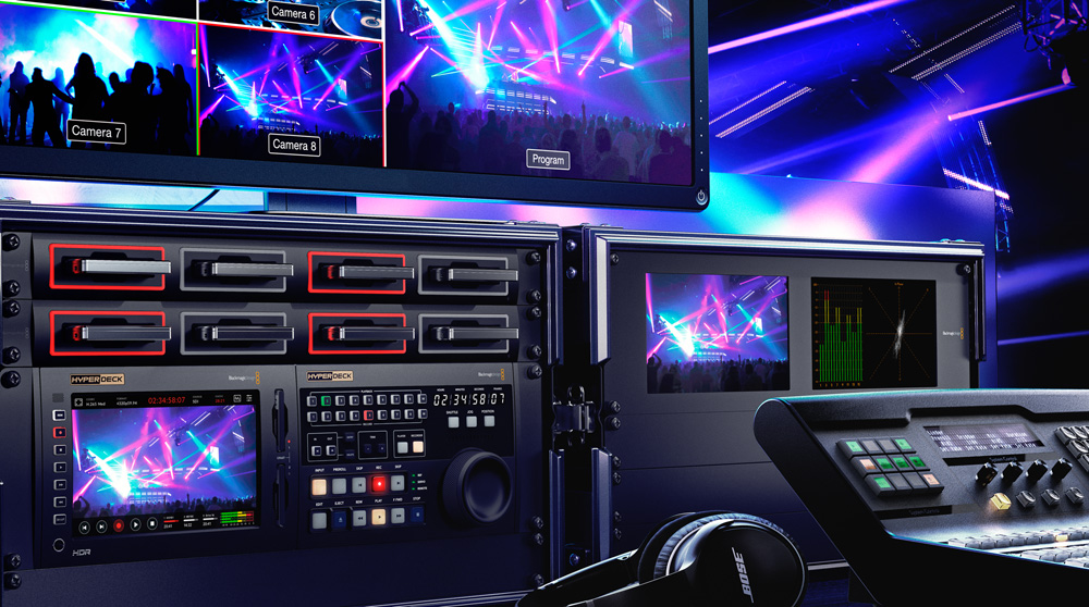 與HyperDeck Extreme 8K HDR 搭配使用