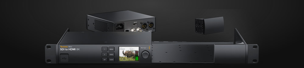選配Blackmagic Universal Rack Shelf