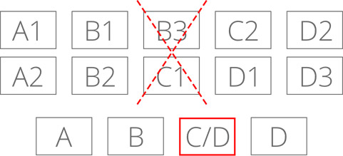 下拉變換檢測和移除