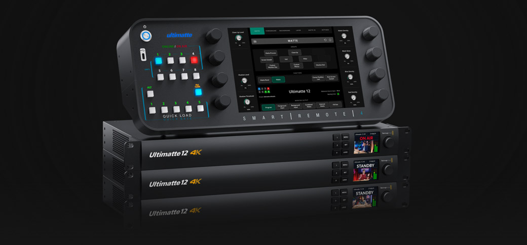 添加選配的Ultimatte Smart Remote 4