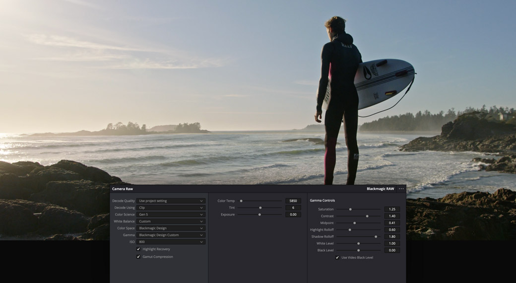 Blackmagic RAW超凡品質