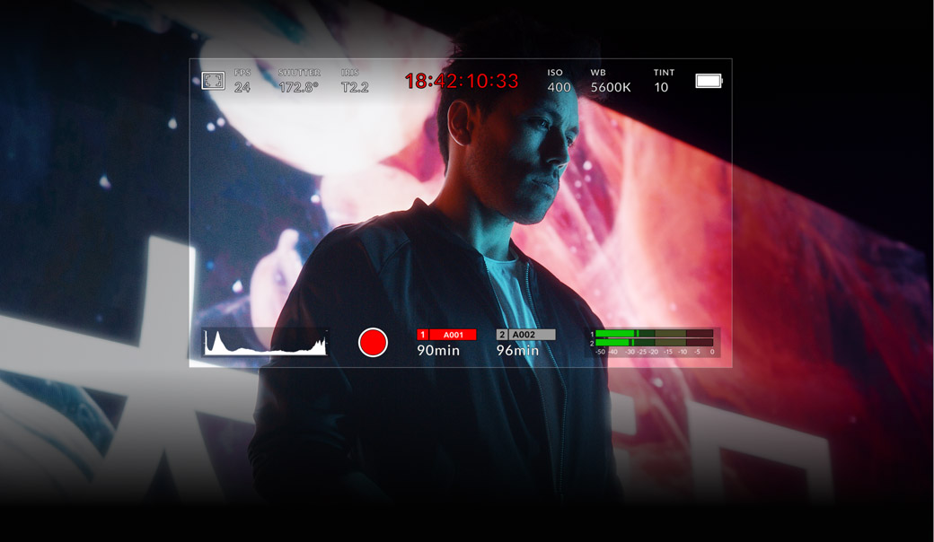簡單易用的 Blackmagic OS作業系統