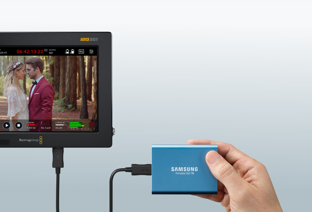 直接記錄至 外接USB-C儲存盤